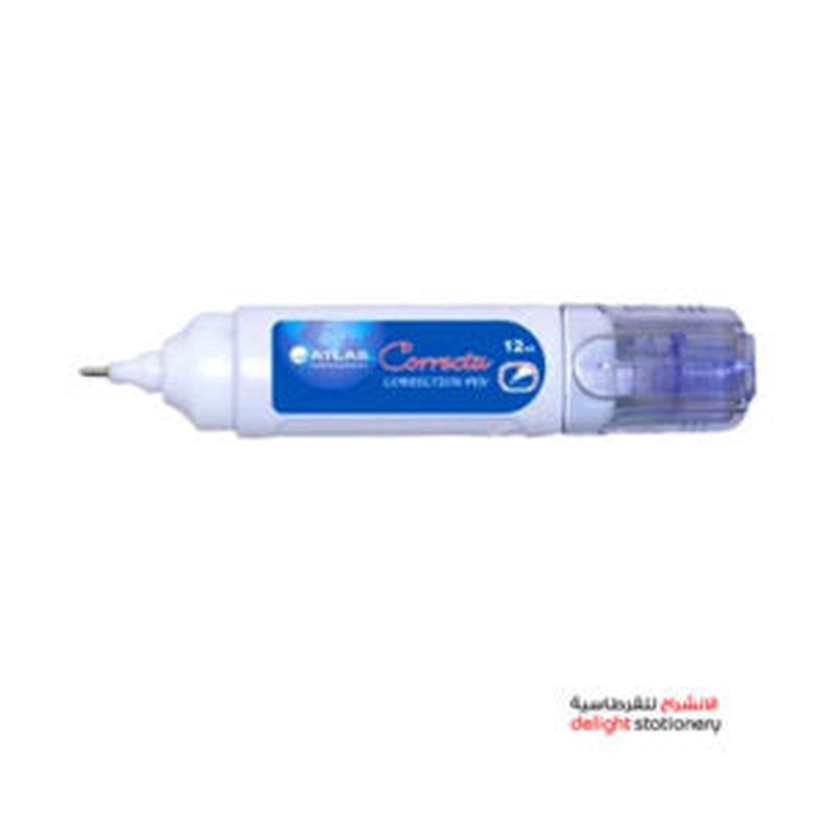 Atlas Correction Pens 12ml White Box of 24pcs