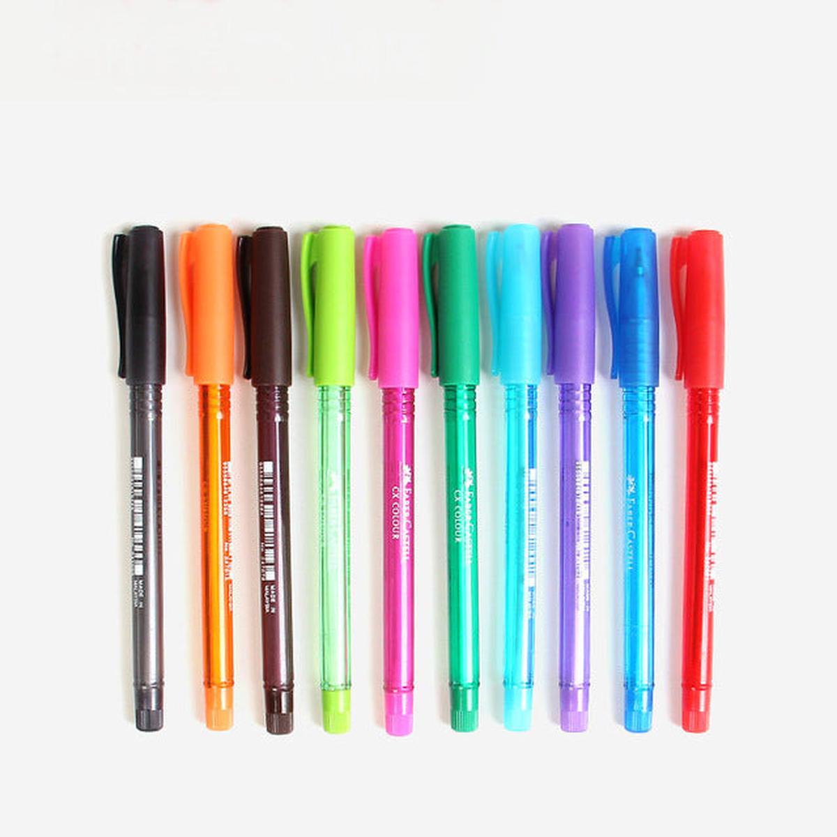 Ballpen Fabercastell 84CX Asst. Clr.