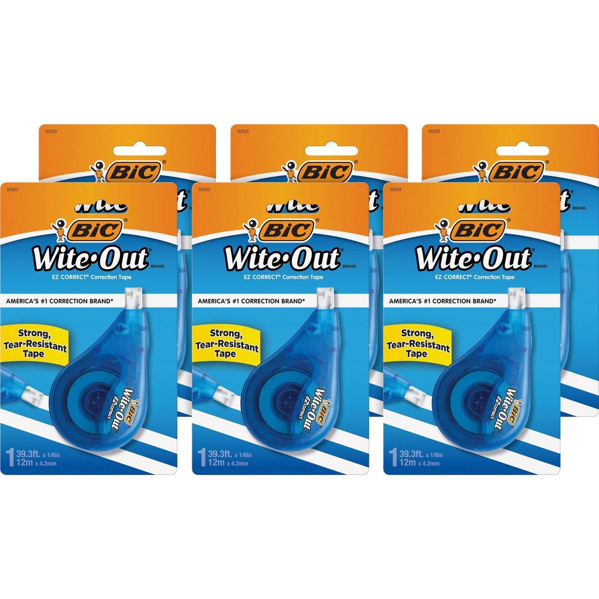 BIC EZ Correct Correction Tape (WOTAPP11BX)
