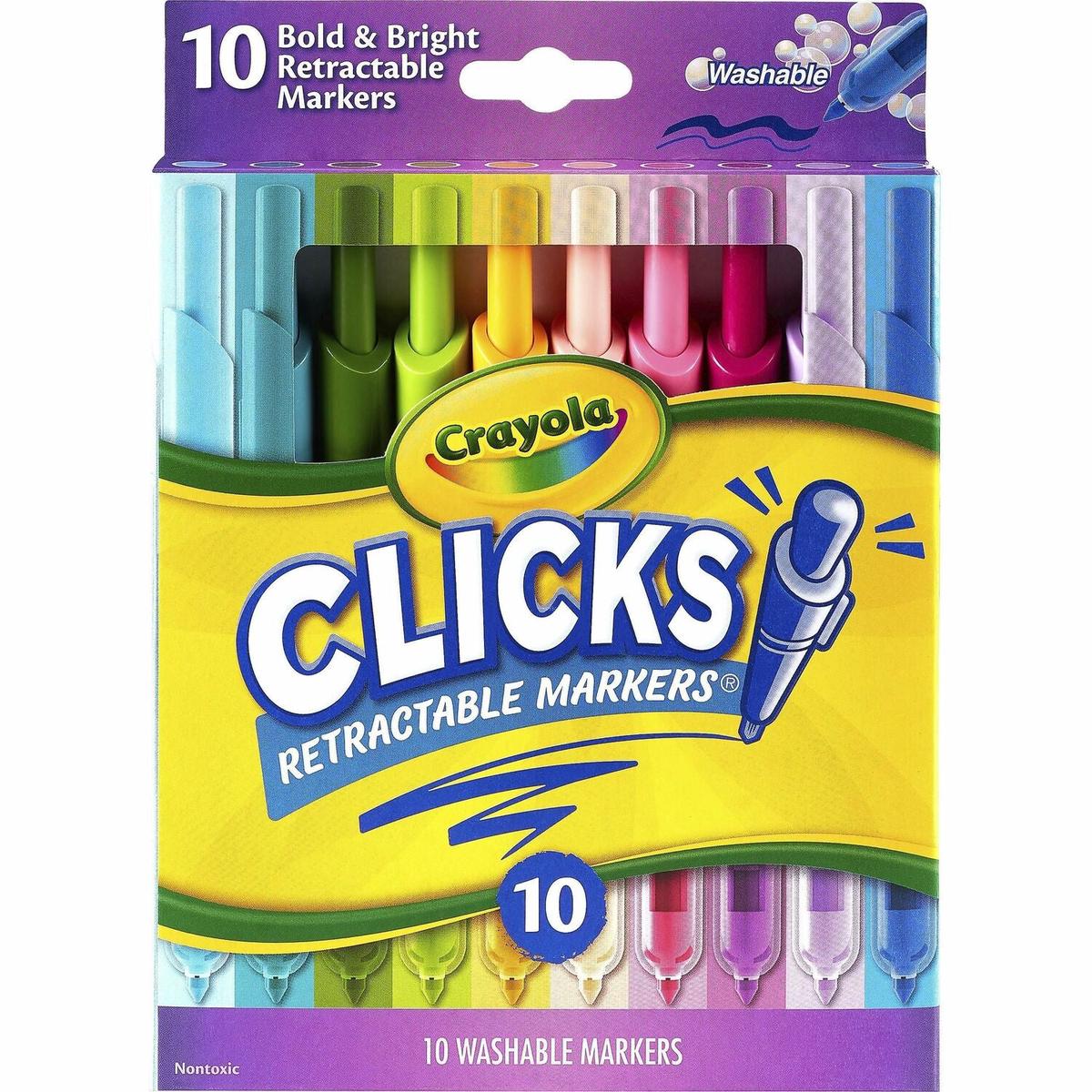 Crayola Clicks Retractable Markers (588373)