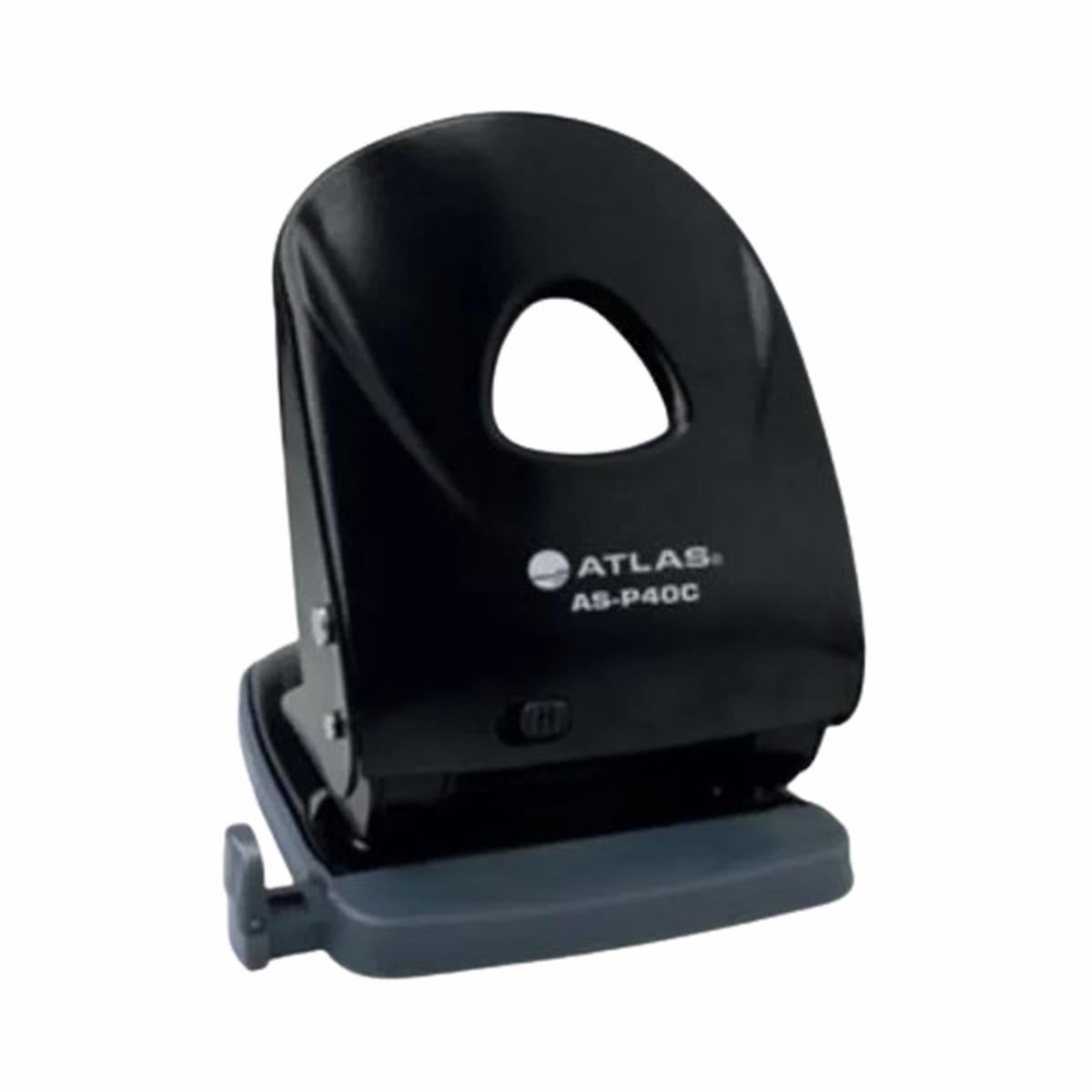 Atlas Paper Punch 10 sheets Black