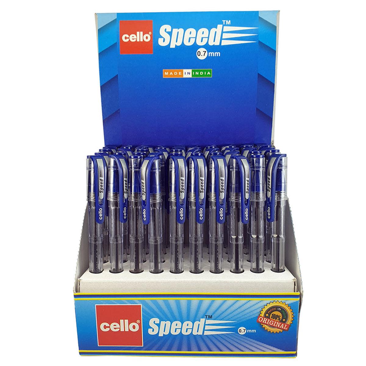 Cello Speed 0.7mm Blue - (Display of 50)