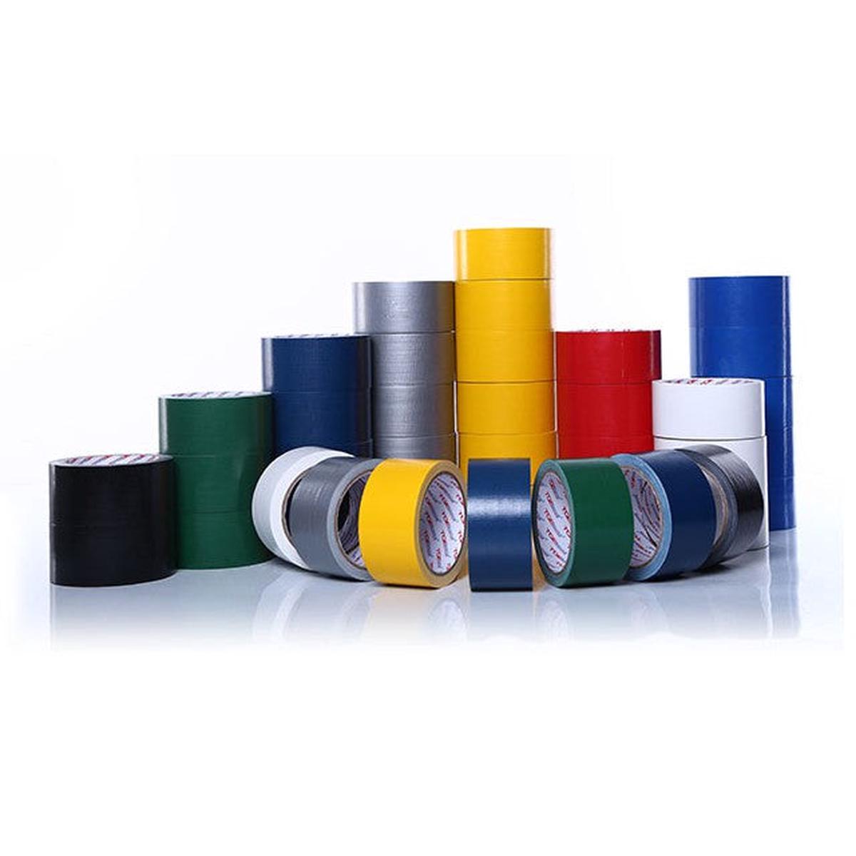 Clipp Cloth Tape Navy 50mm White