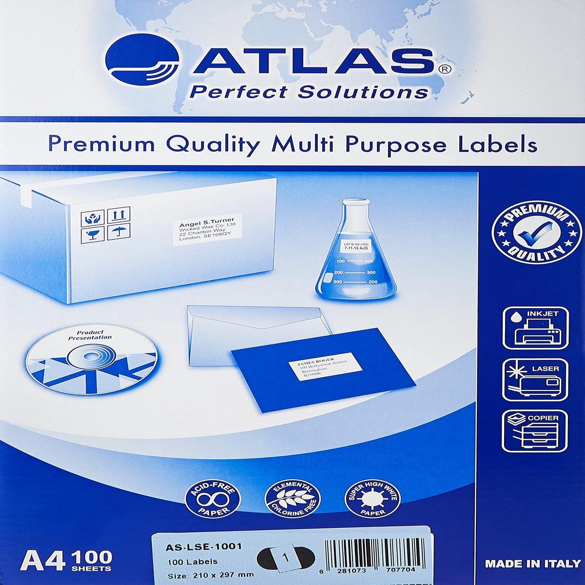 Atlas 4 Label 105x148