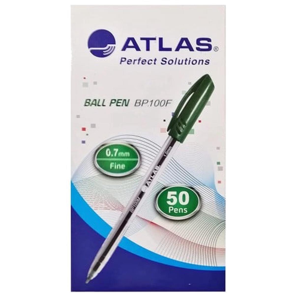 Atlas Fine Ball Pen Black 0.7mm