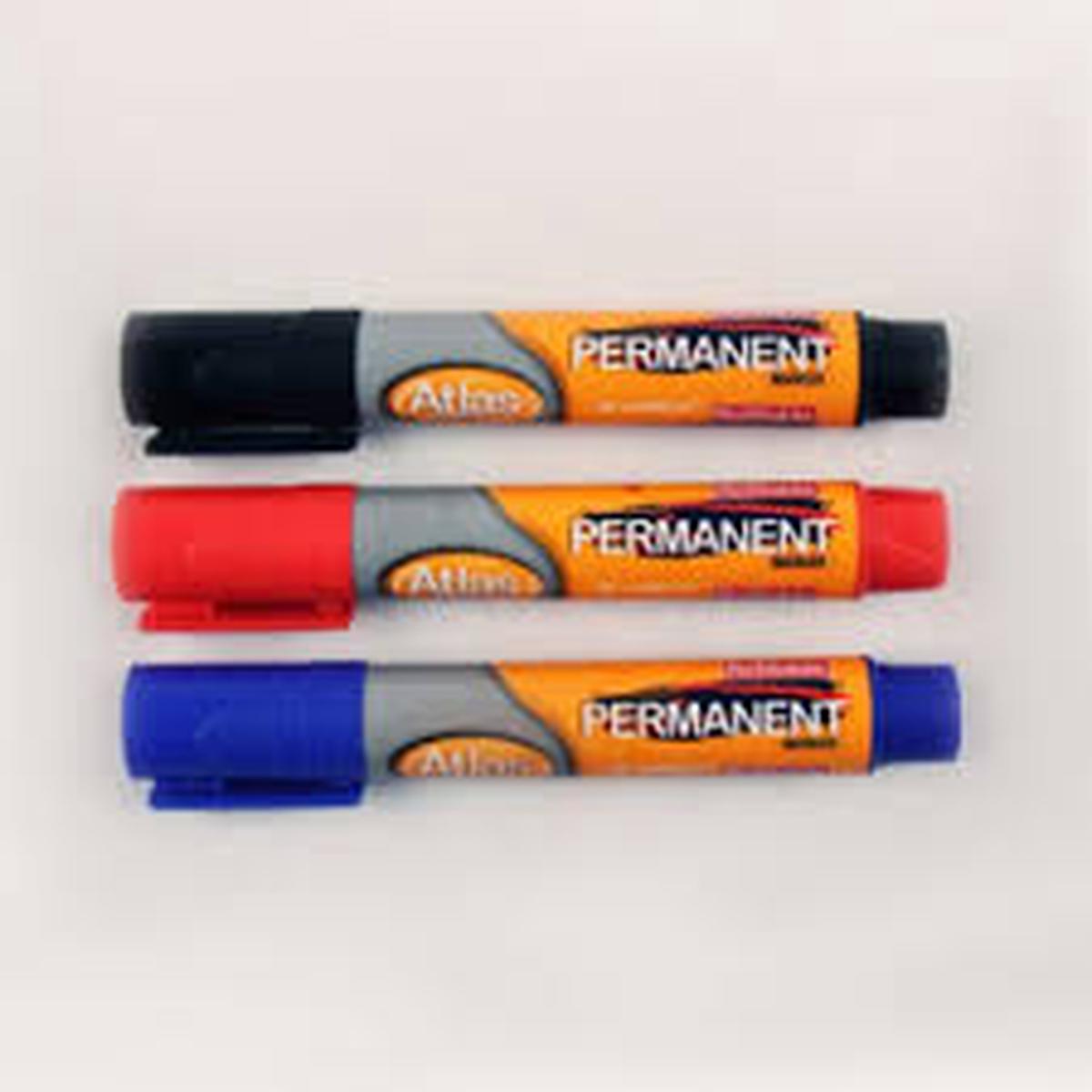 Atlas Marka Permanent Markers Bullet tip