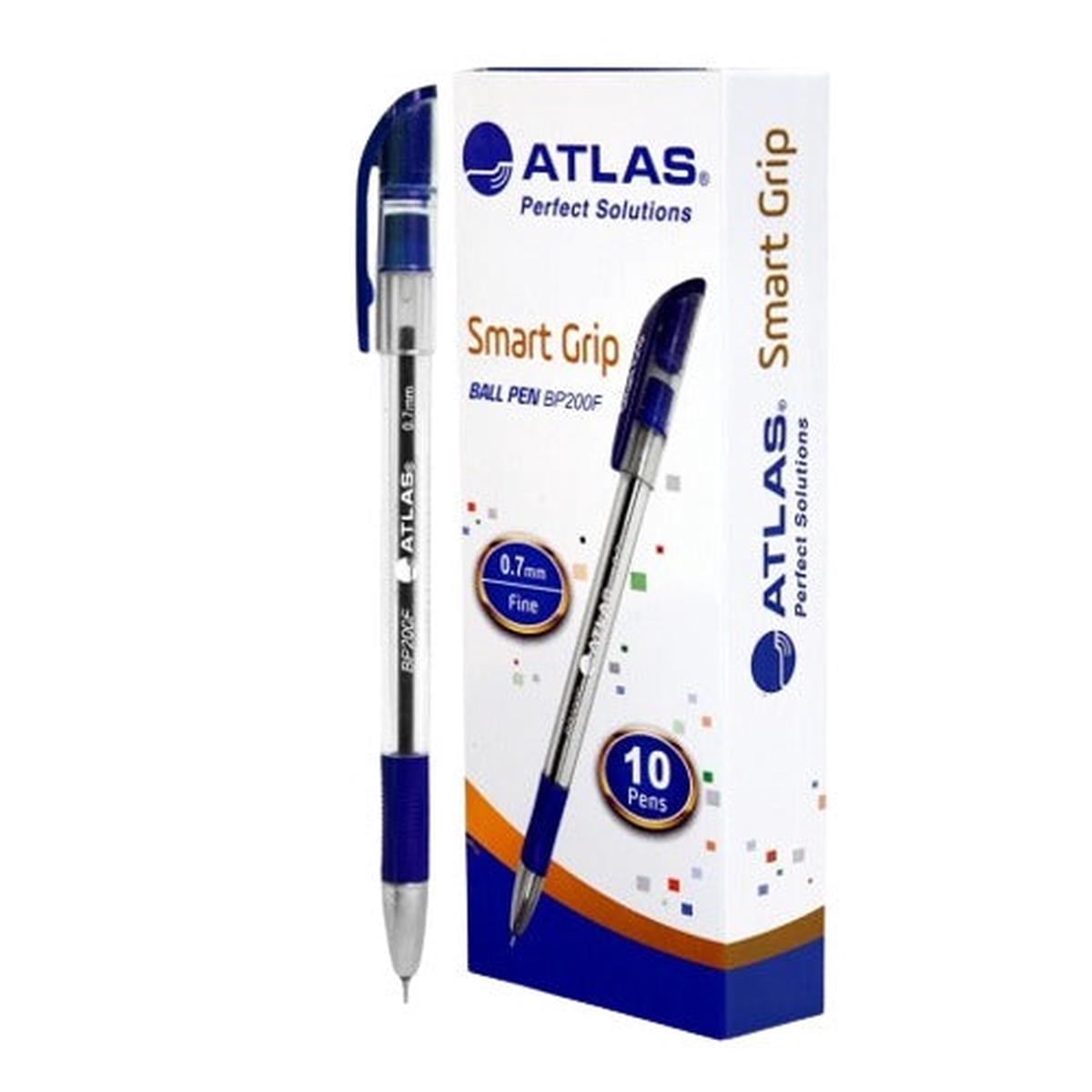 Atlas Smart Grip Ball Pen Blue 0.7mm