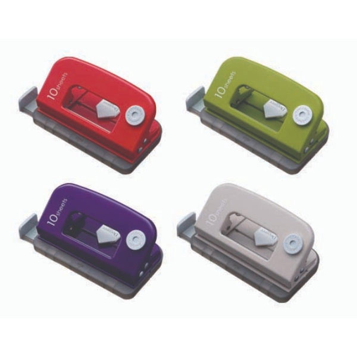 Carl 10 Sheet PPl Capacity 2 Hole Decorer Paper Puncher