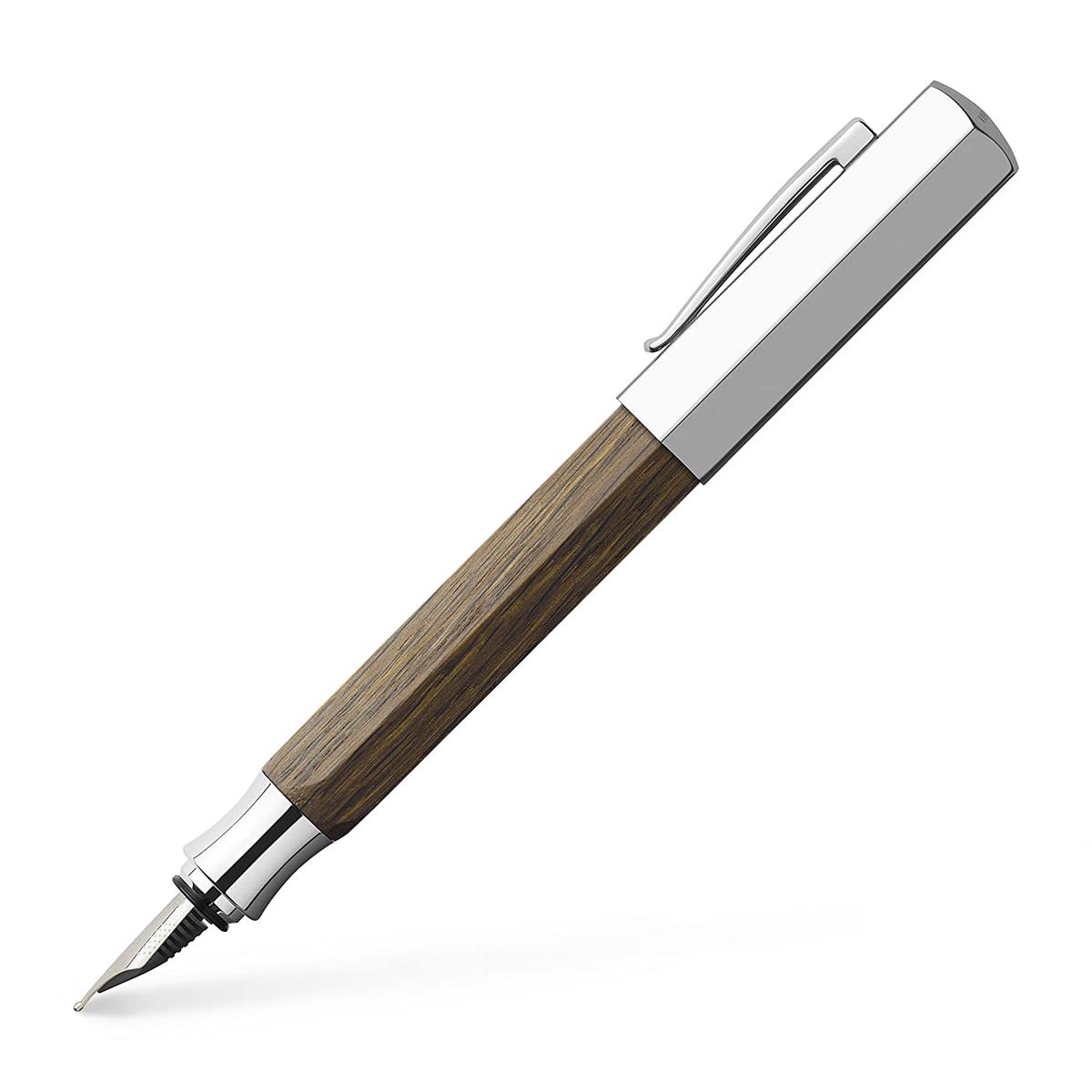 FABER-CASTELL Fountain pen Ondorosmoked oak M