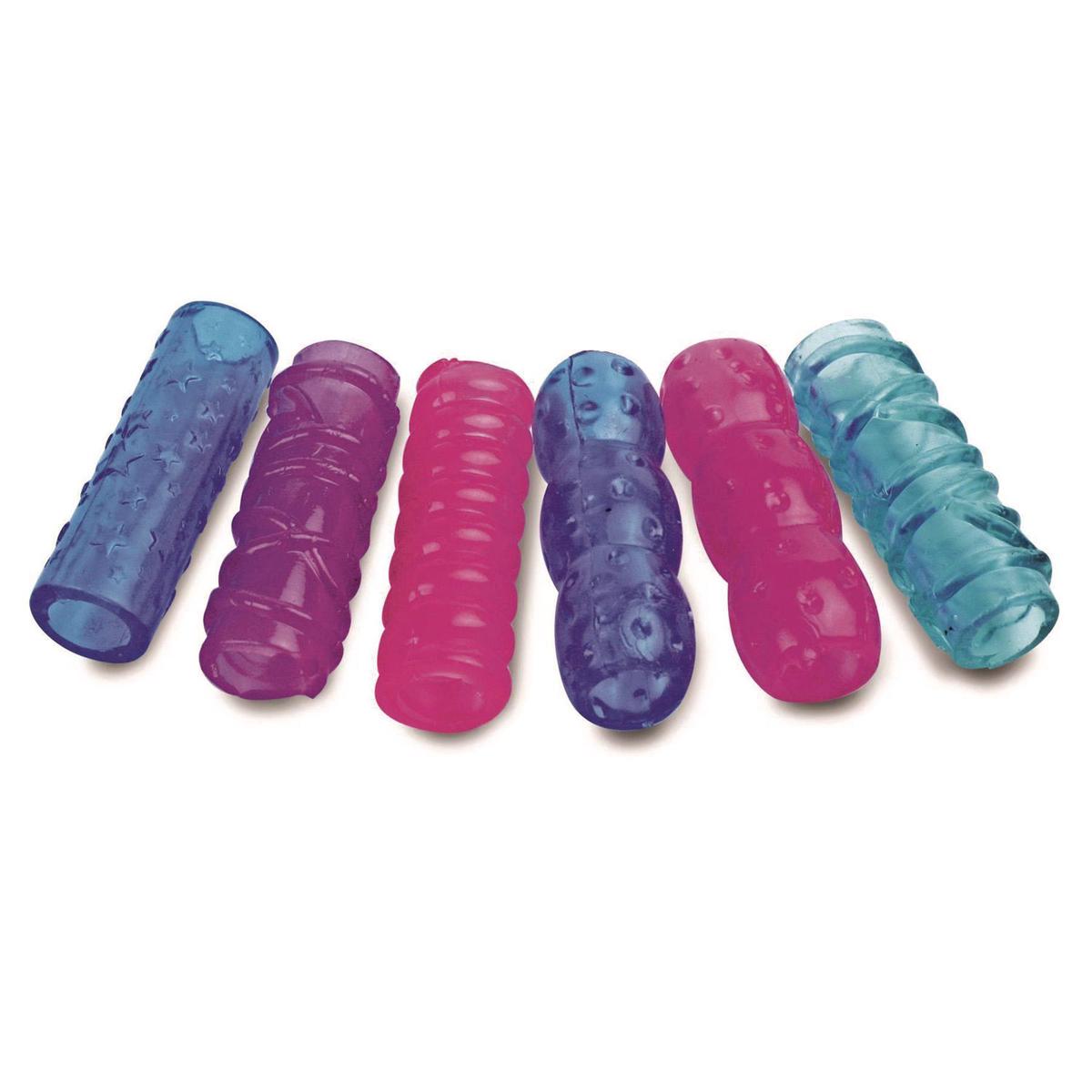 The Pencil Grip Extreme Gel Grip, 1.3" Long, Assorted Colors, 600/Carton (165600)