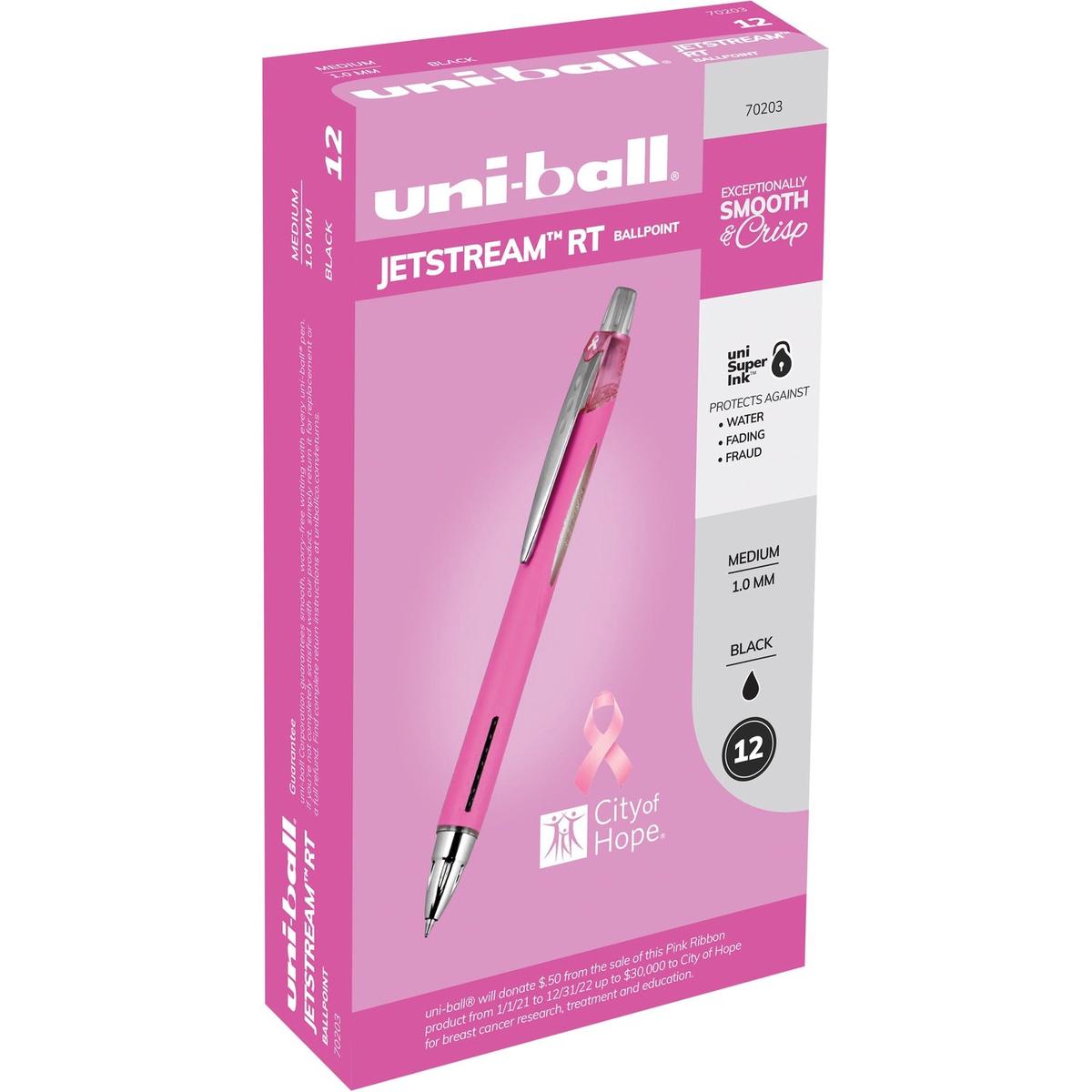 uni-ball uni Jetstream RT Pink Ribbon Ballpoint Pen (70203)