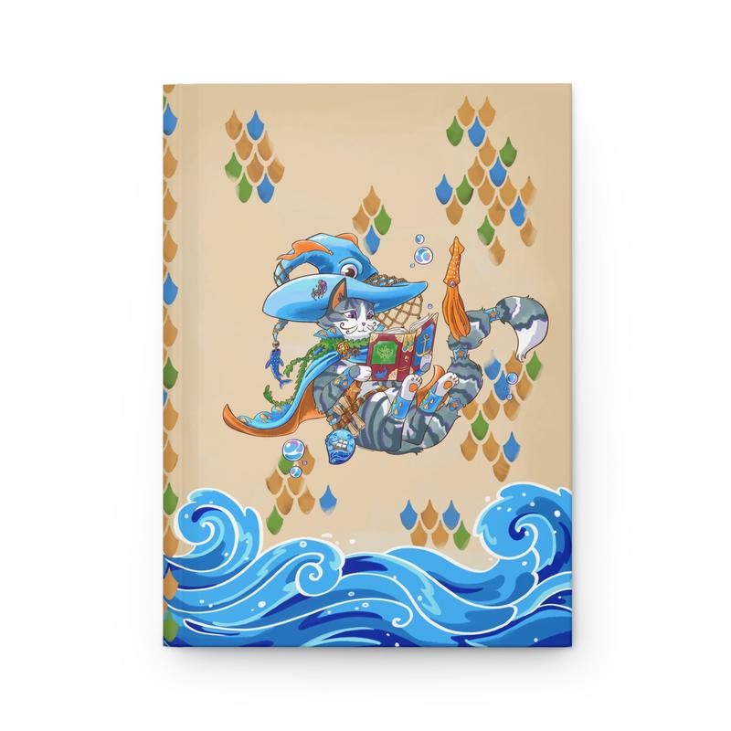 Hardcover Journal-Captain Saltstripes