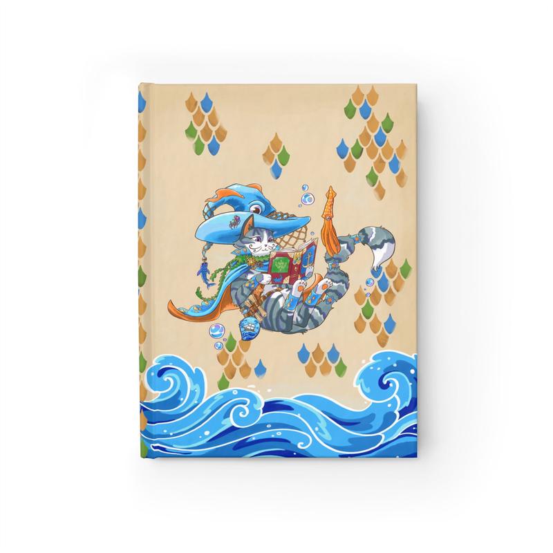 Hardcover Sketchbook-Captain Saltstripes