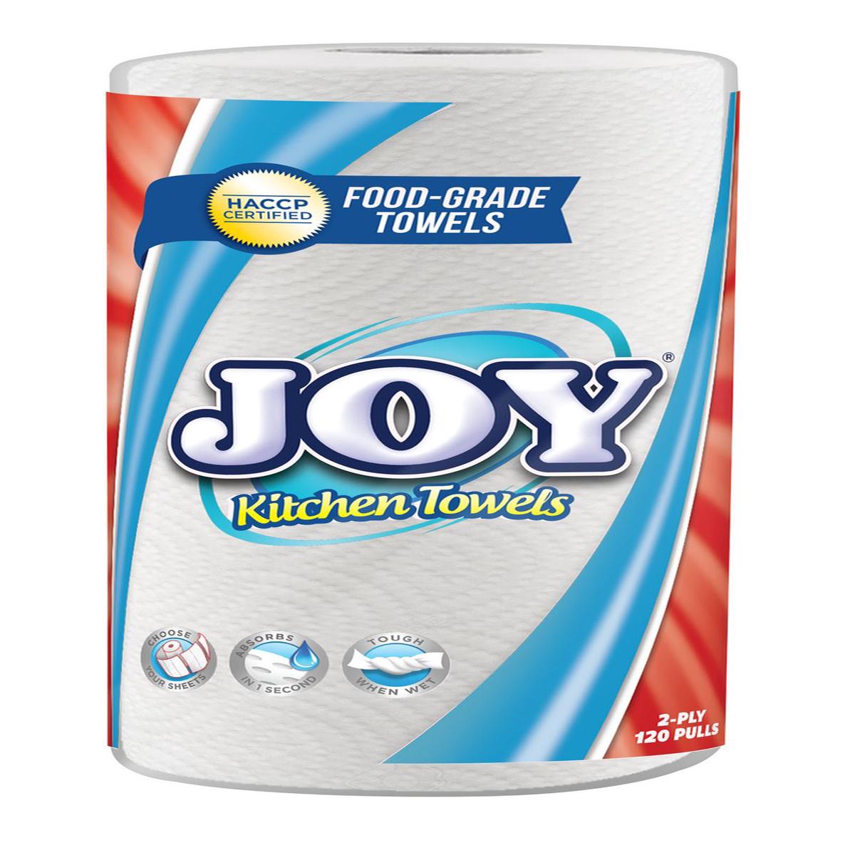 JOY P/ TOWEL 120SHTS 1PLY