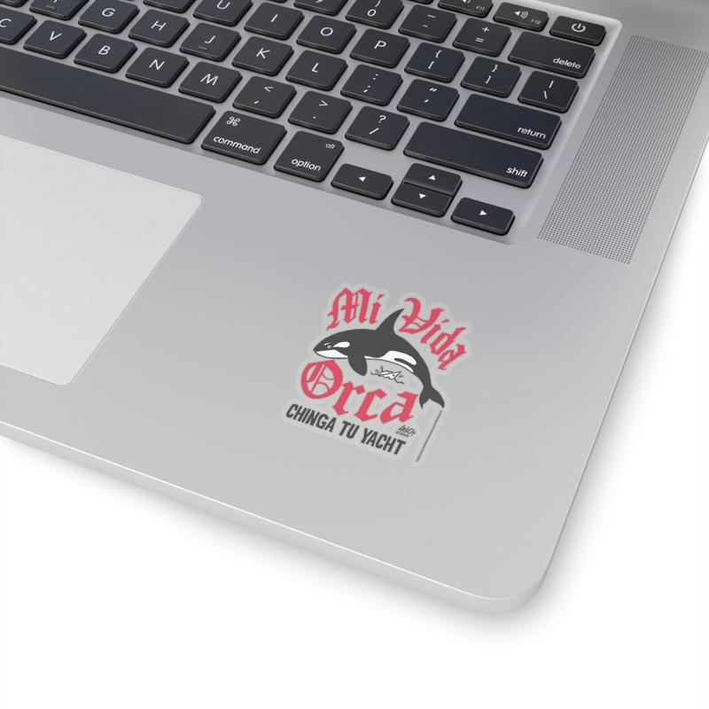 MI VIDA ORCA Kiss-Cut Stickers