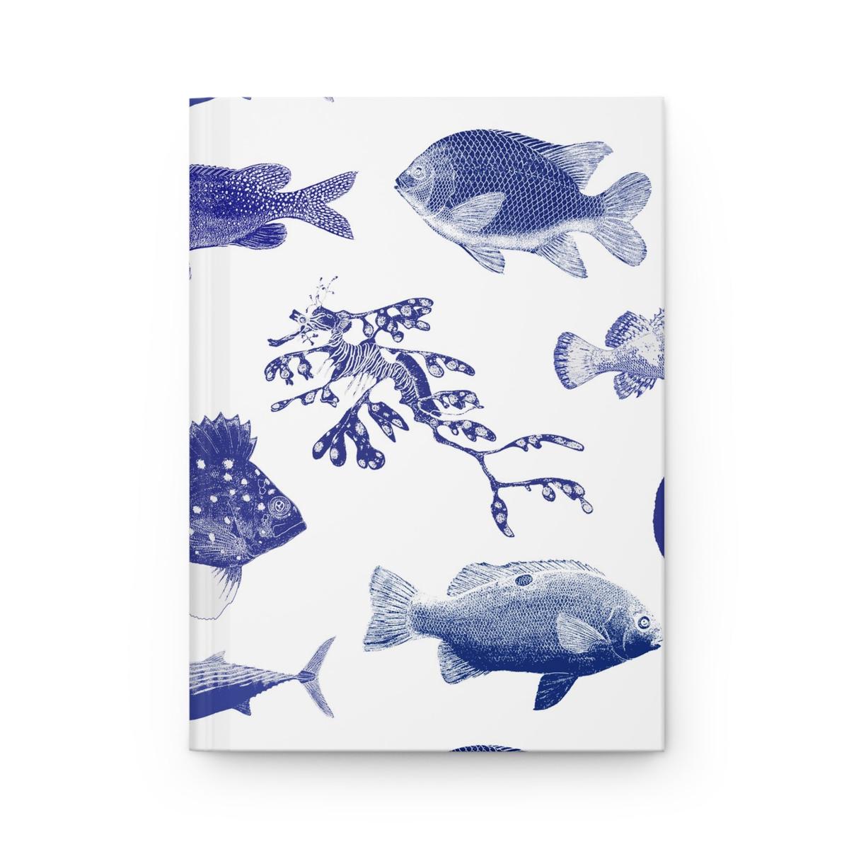 Ocean Stamps Hardcover Journal/ Notebook