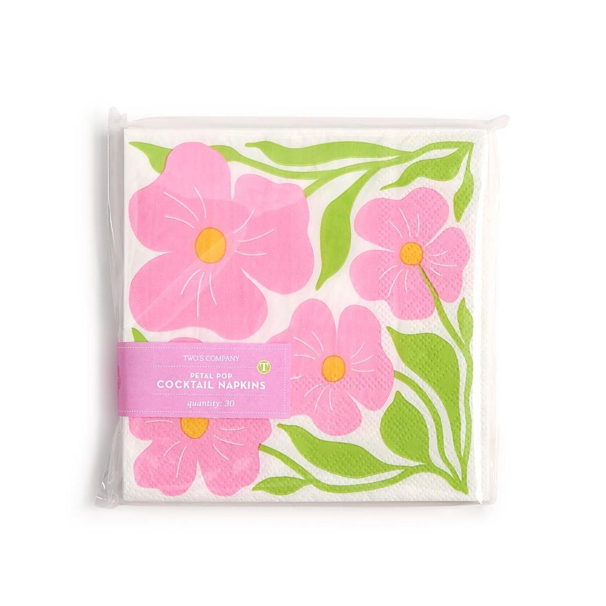 PETAL POP COCKTAIL NAPKINS