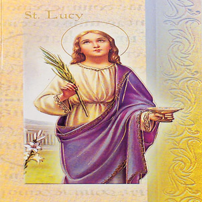Saint Lucy Biography Pamphlet