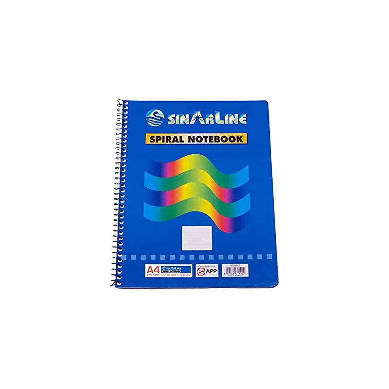 SinarLine Spiral Note Book A4 70S-60P/C-SP03851