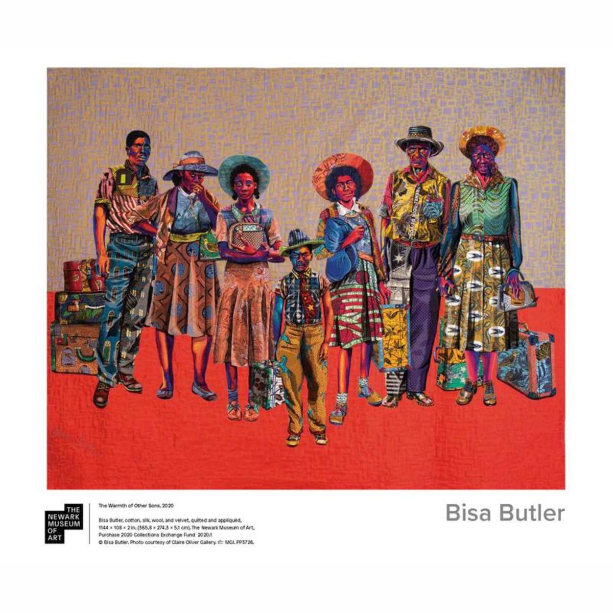 Bisa Butler "Warmth of Other Sons" Poster
