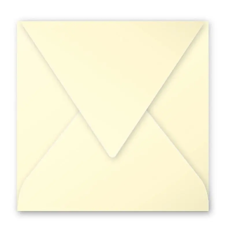 Envelop Pollen 140x140mm 120G Canary 20 Pieces Pack-5458