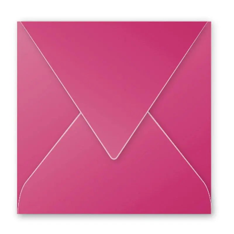 Envelop Pollen 140x140mm 120G Raspberry 20 Pieces Pack-5768