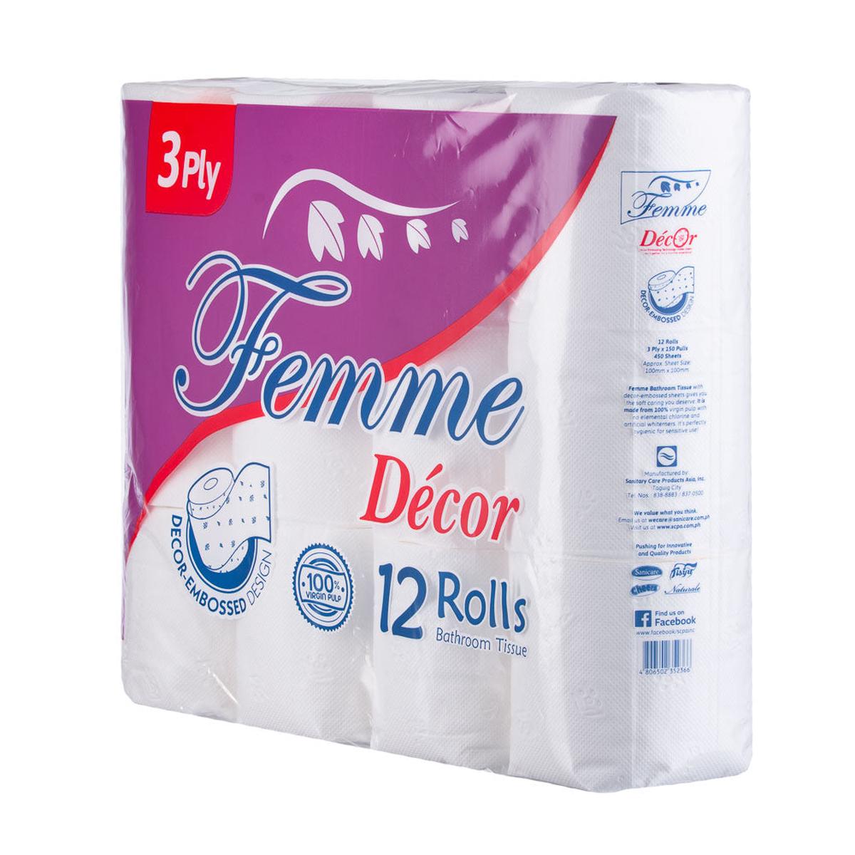 FEMME BT 3PLY 12`S