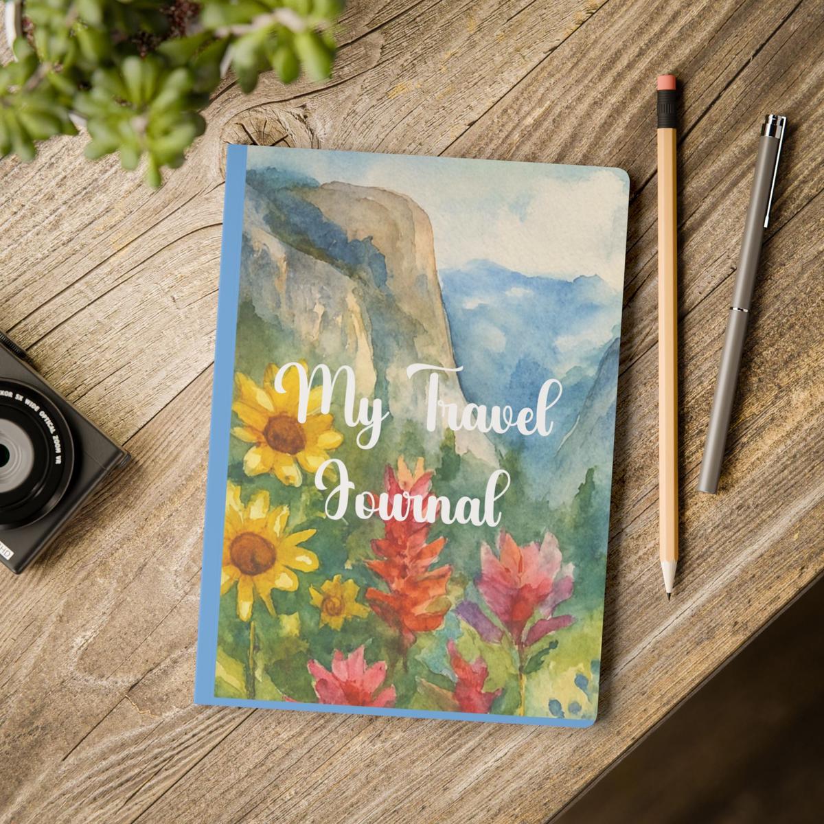 Floral Yosemite Travel Journal