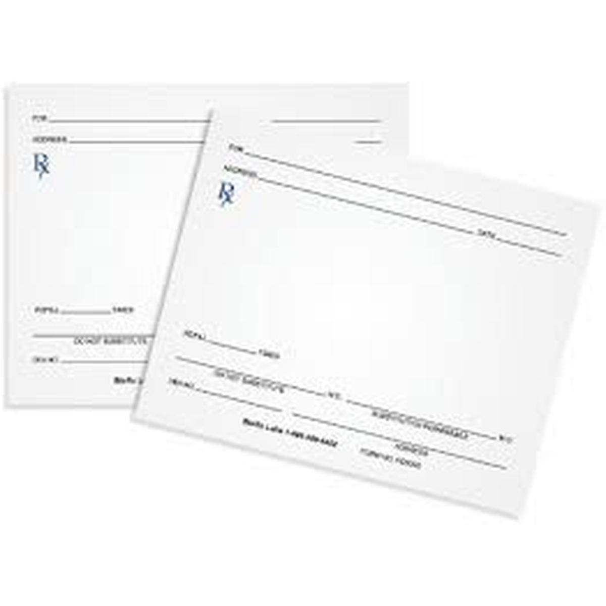 Medical Prescription Pad  100 Leaves per Pad
