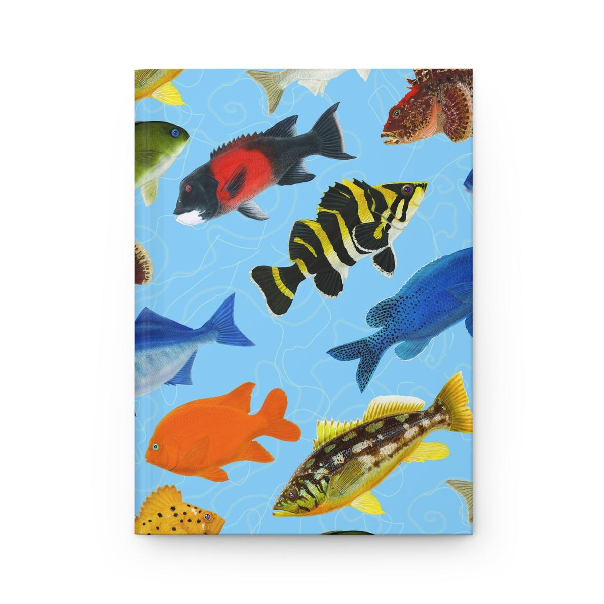 Pacific Fish Hardcover Journal/ Notebook