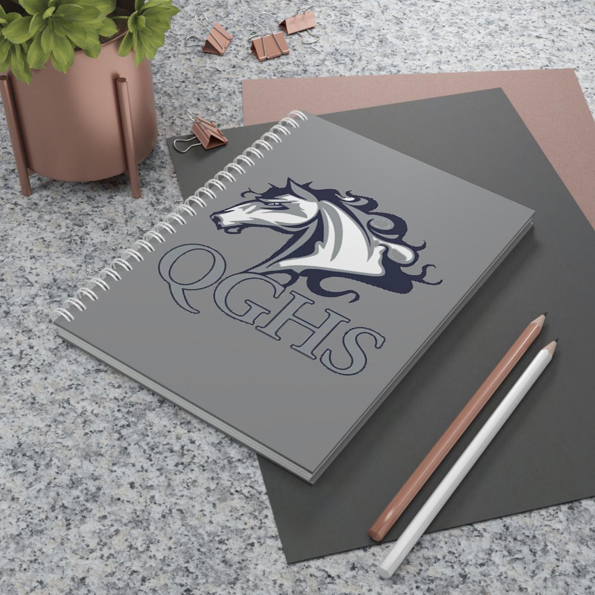 Queens Grant HS Spiral Notebook