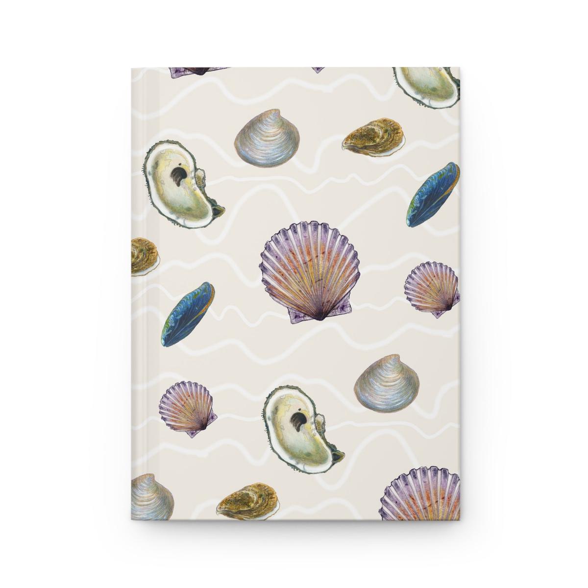 Seashells Hardcover Journal/ Notebook