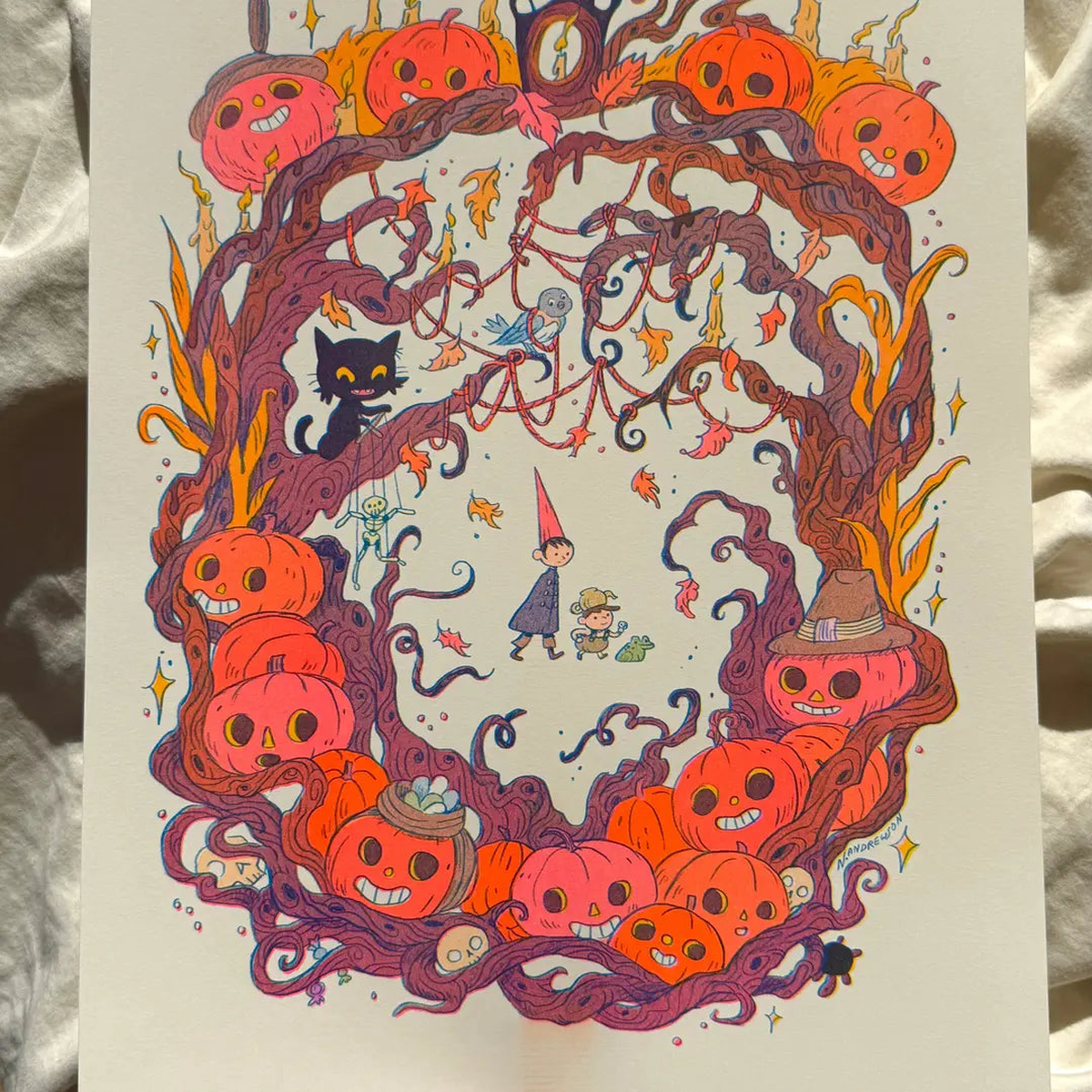 Ain t That Just the Way Riso Print - Natalie Andrewson