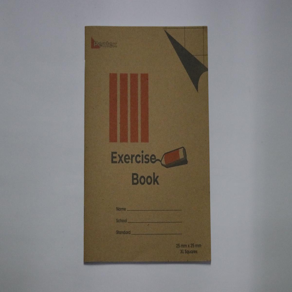 Exercise book - 25mm square