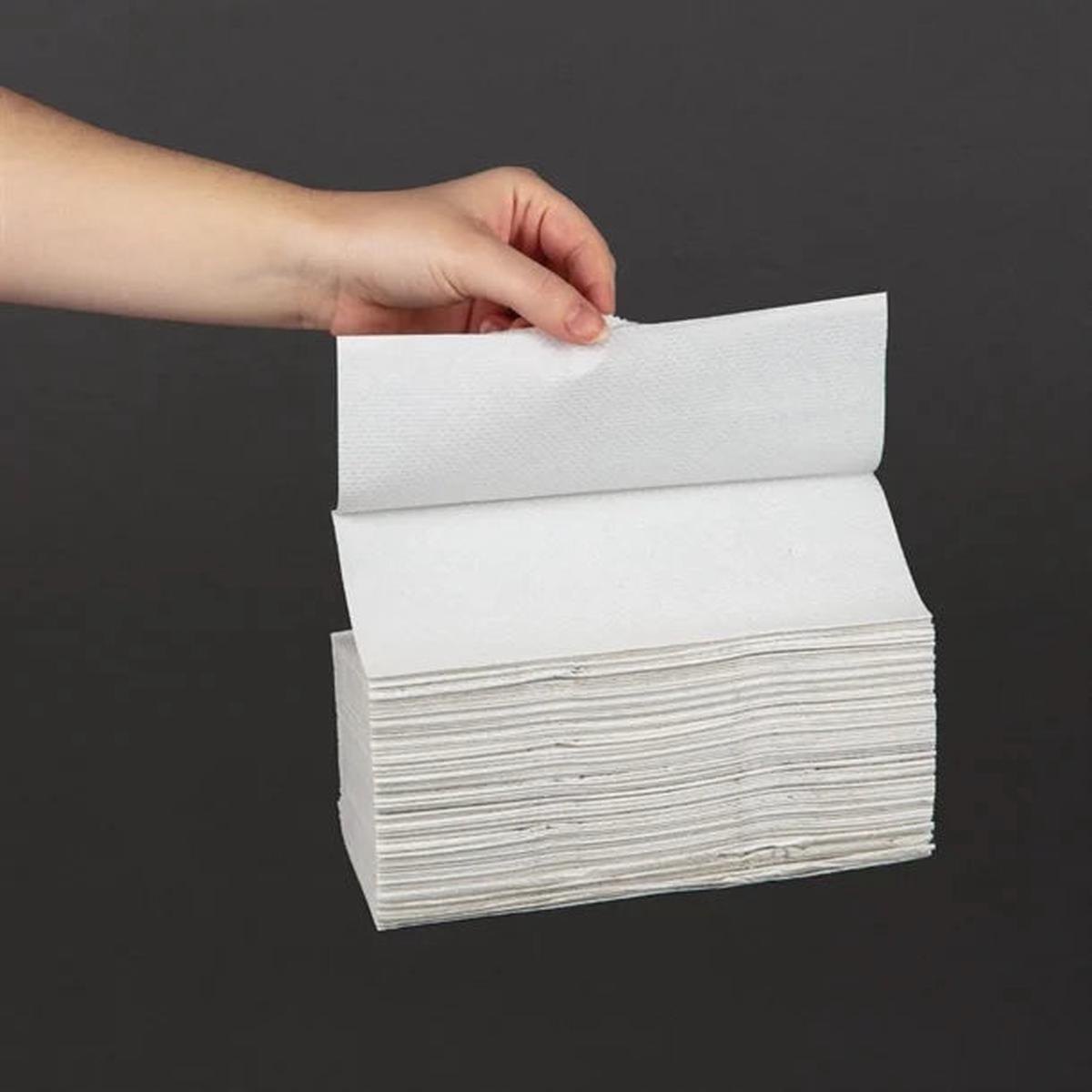 Luxury White CFold 2ply 2400pk