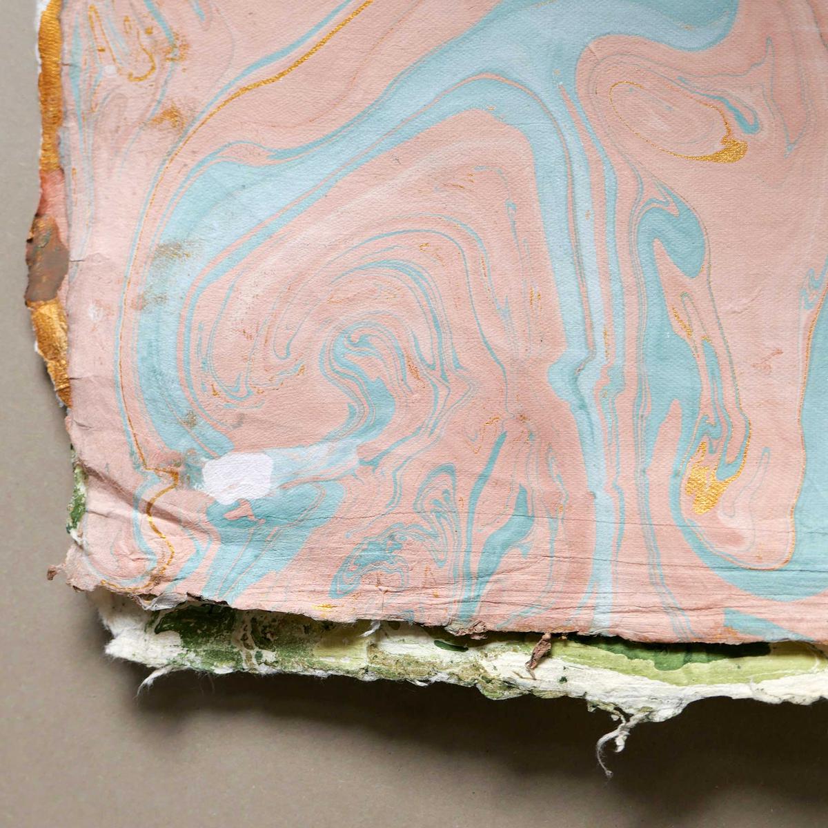 Marbled Paper - Mineral Pink