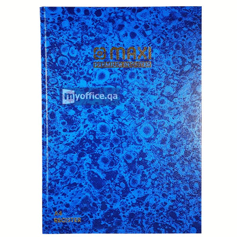 Maxi Register Book10 x 8  4Quire