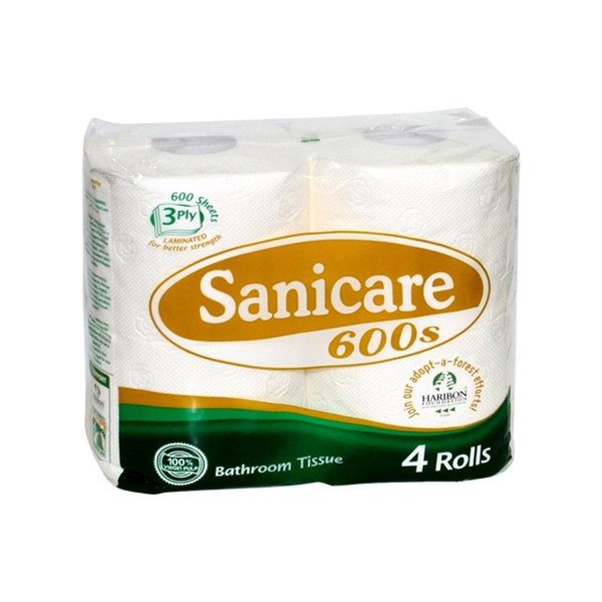 SANICARE BT 3PLY 4`S