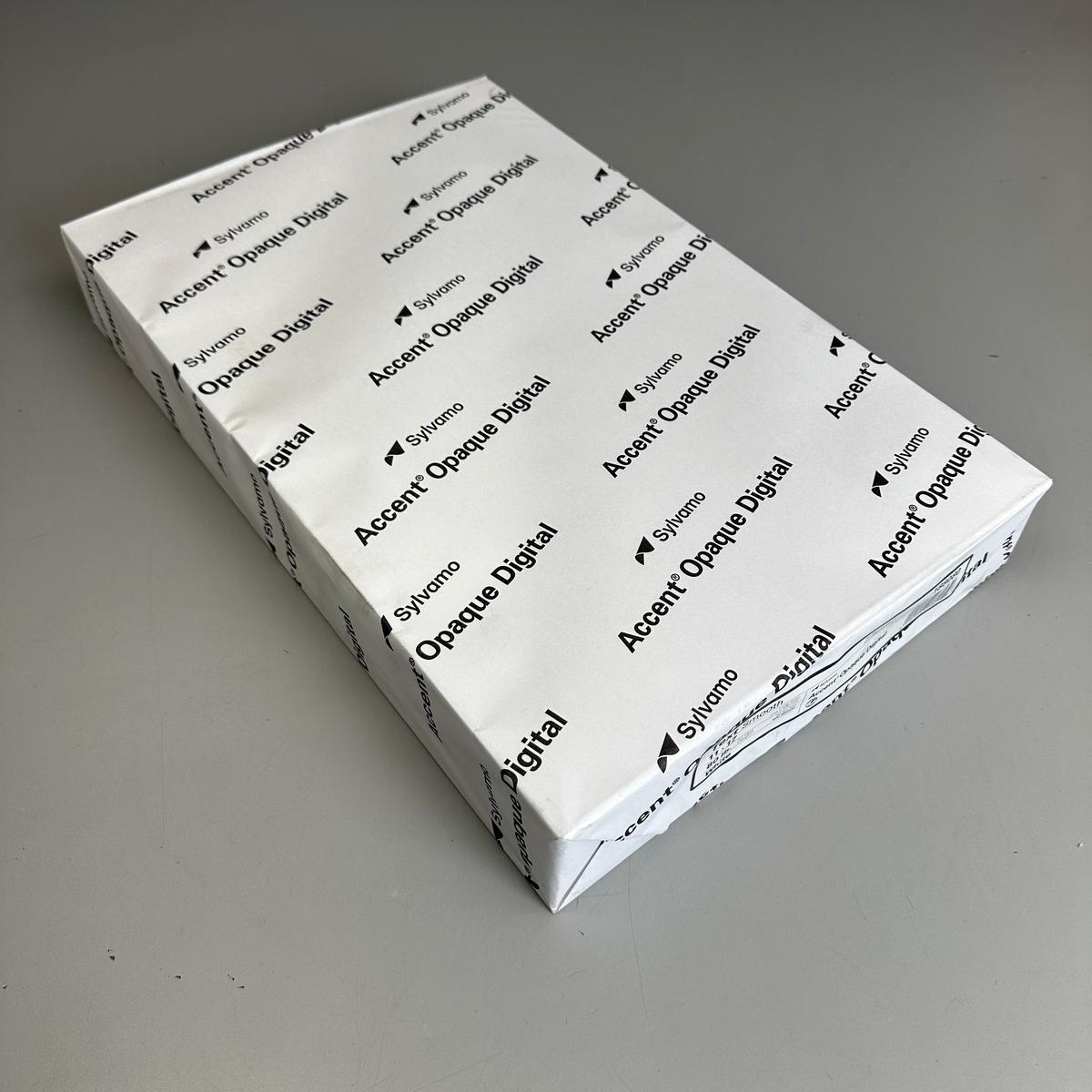 SYLVAMO 400 sheets/pack Accent Opaque Digital Paper 11" x 17" White 188080