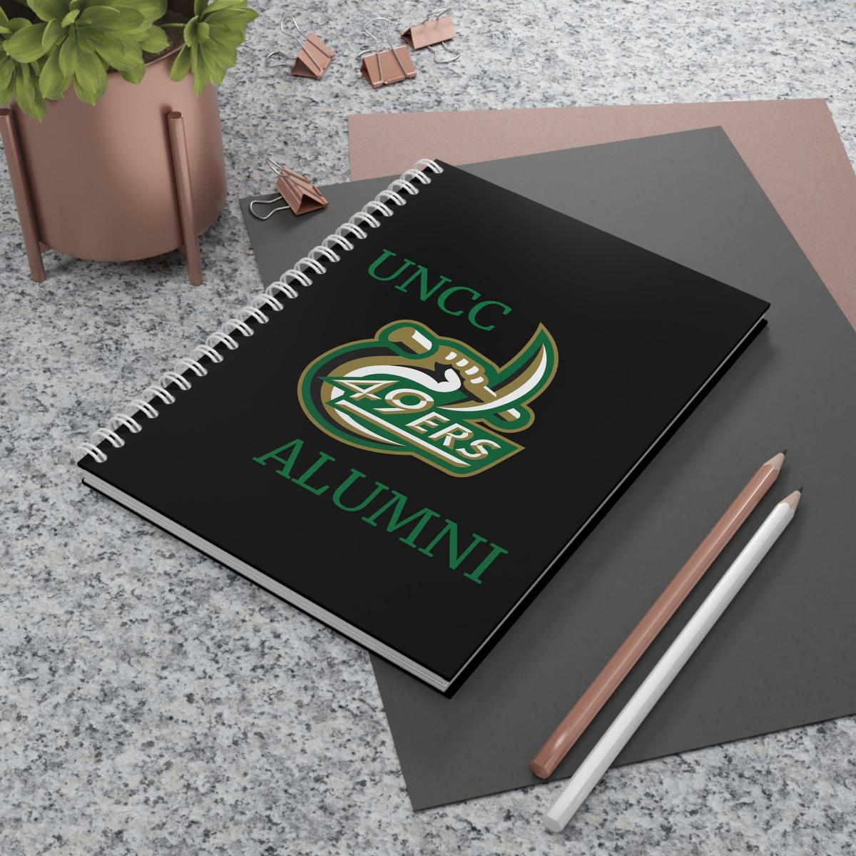 UNCC ALUMNI Spiral Notebook