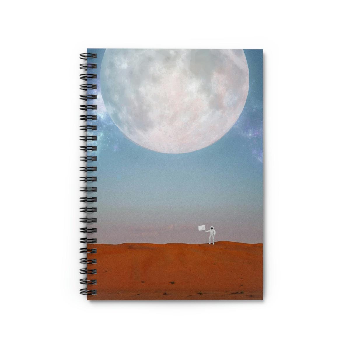 Unknown Planet Astronaut Spiral Notebook