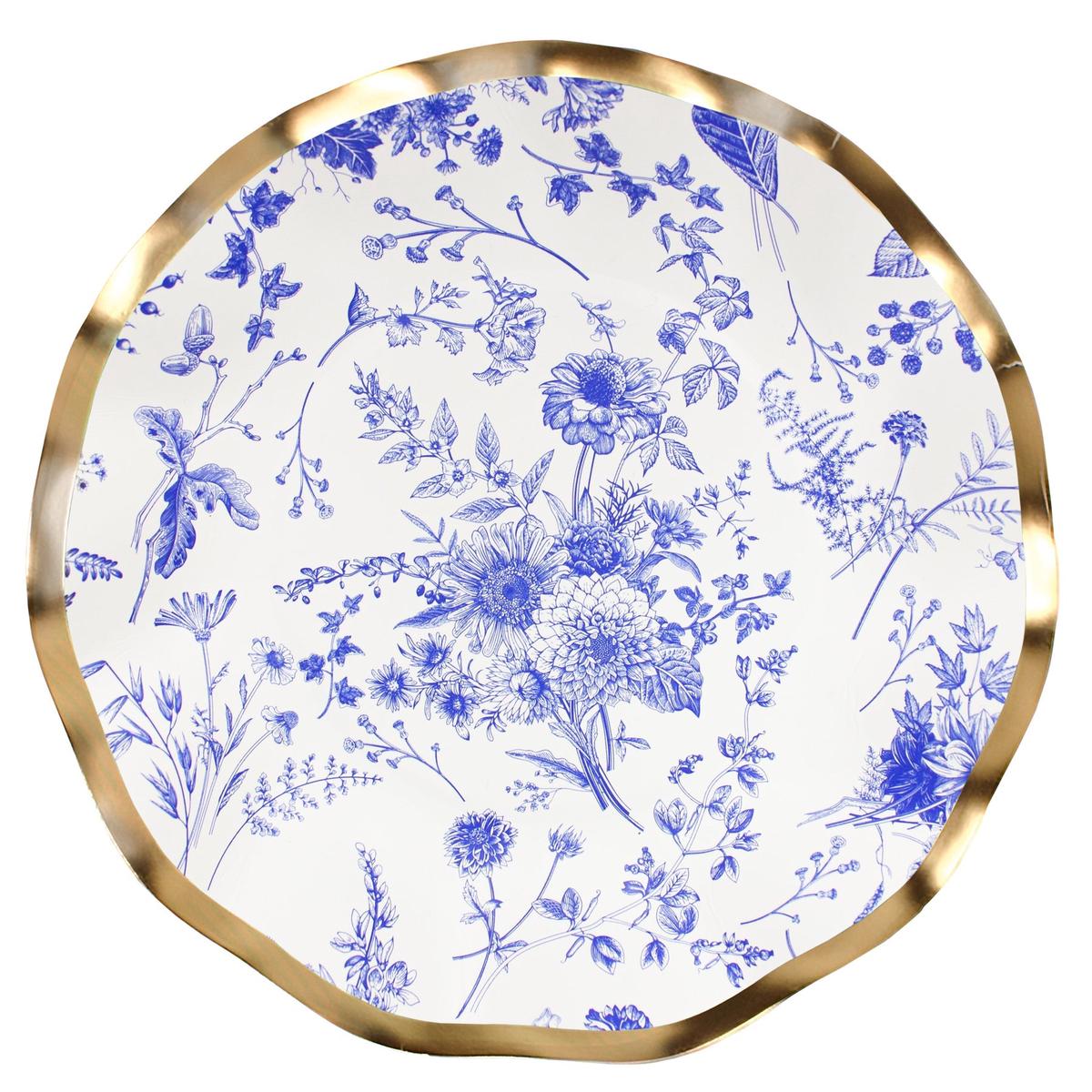 WAVY SALAD PLATES, TIMELESS