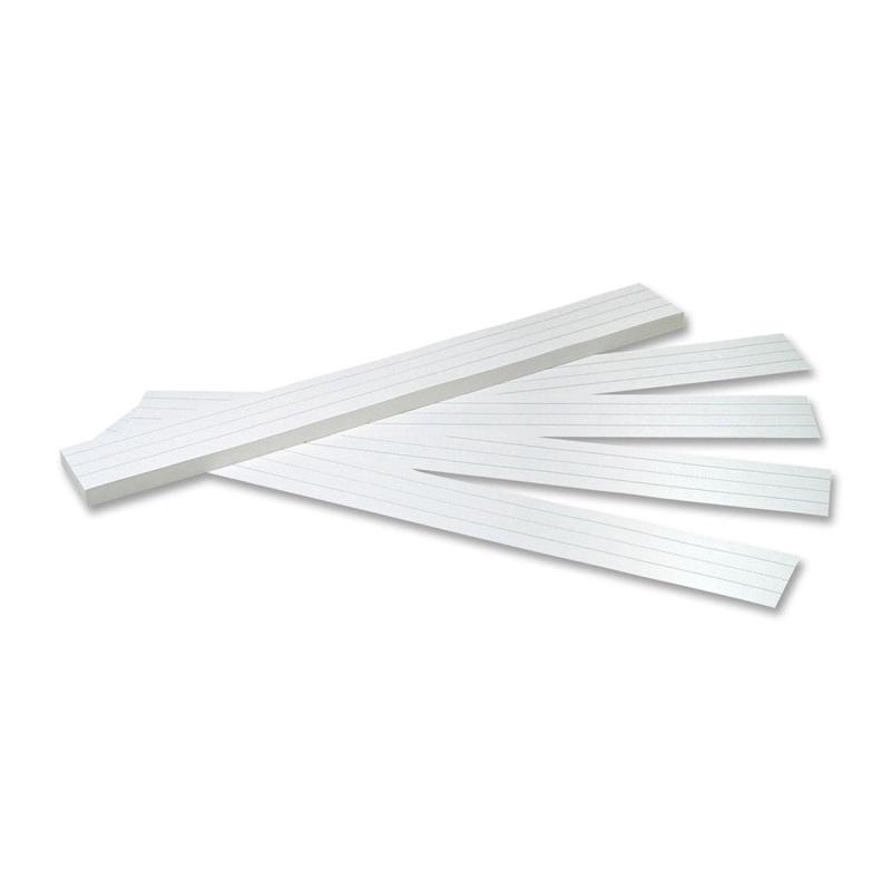 White Sentence Strips 3" x 24"