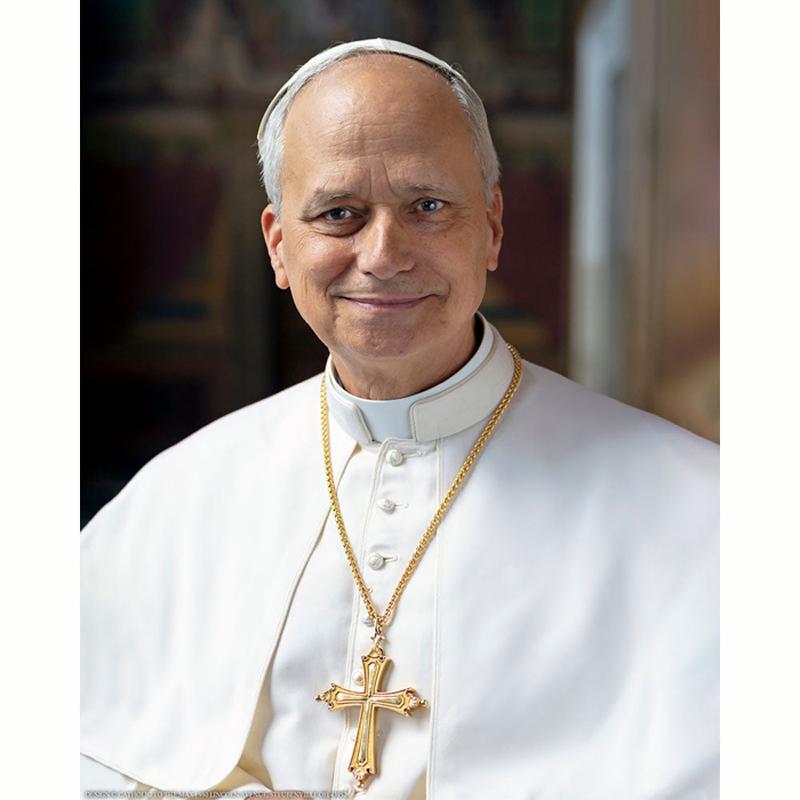 24x30 Print Pope Leo XIV Formal Portrait for Framing