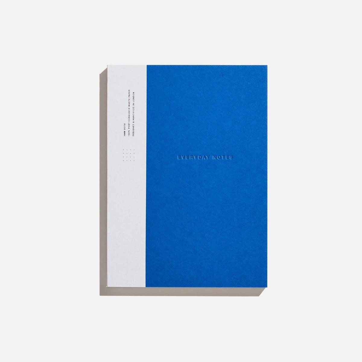 Before Breakfast Everyday Notes Dots Ocean Blue