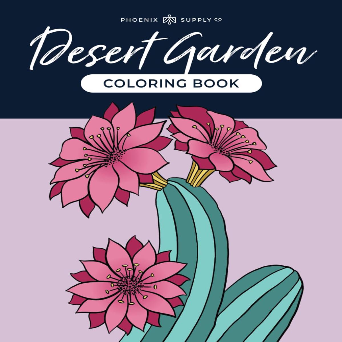 (C) Desert Garden Coloring Book