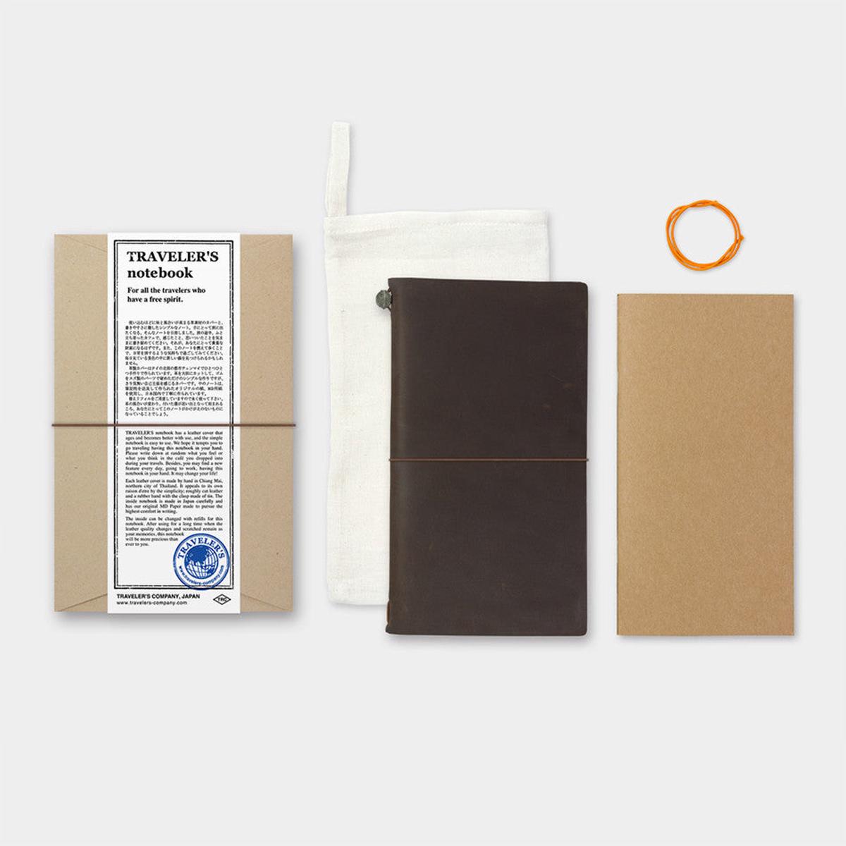 TRAVELER'S COMPANY Traveler's Notebook Leather Brown