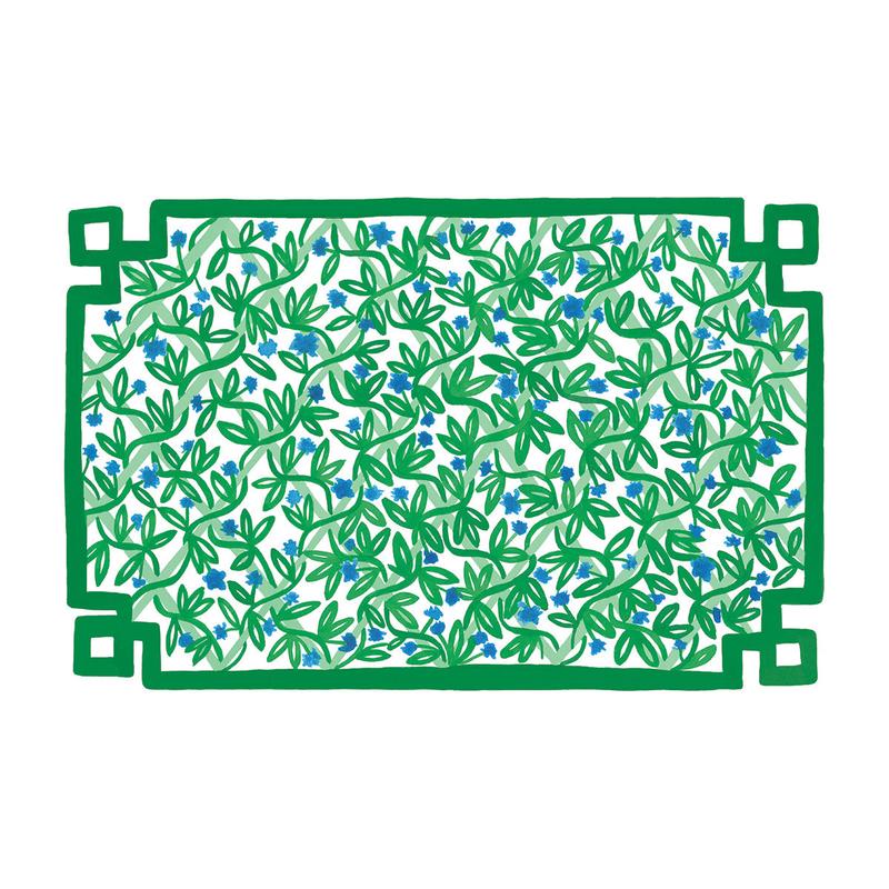 TRELLIS RECTANGLE PAPER PLACEMATS