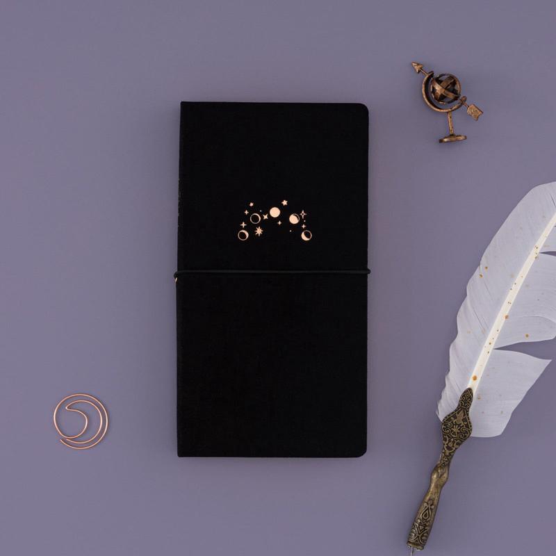 Tsuki Moonlit Whisper Limited Edition Luxury Travel Notebook