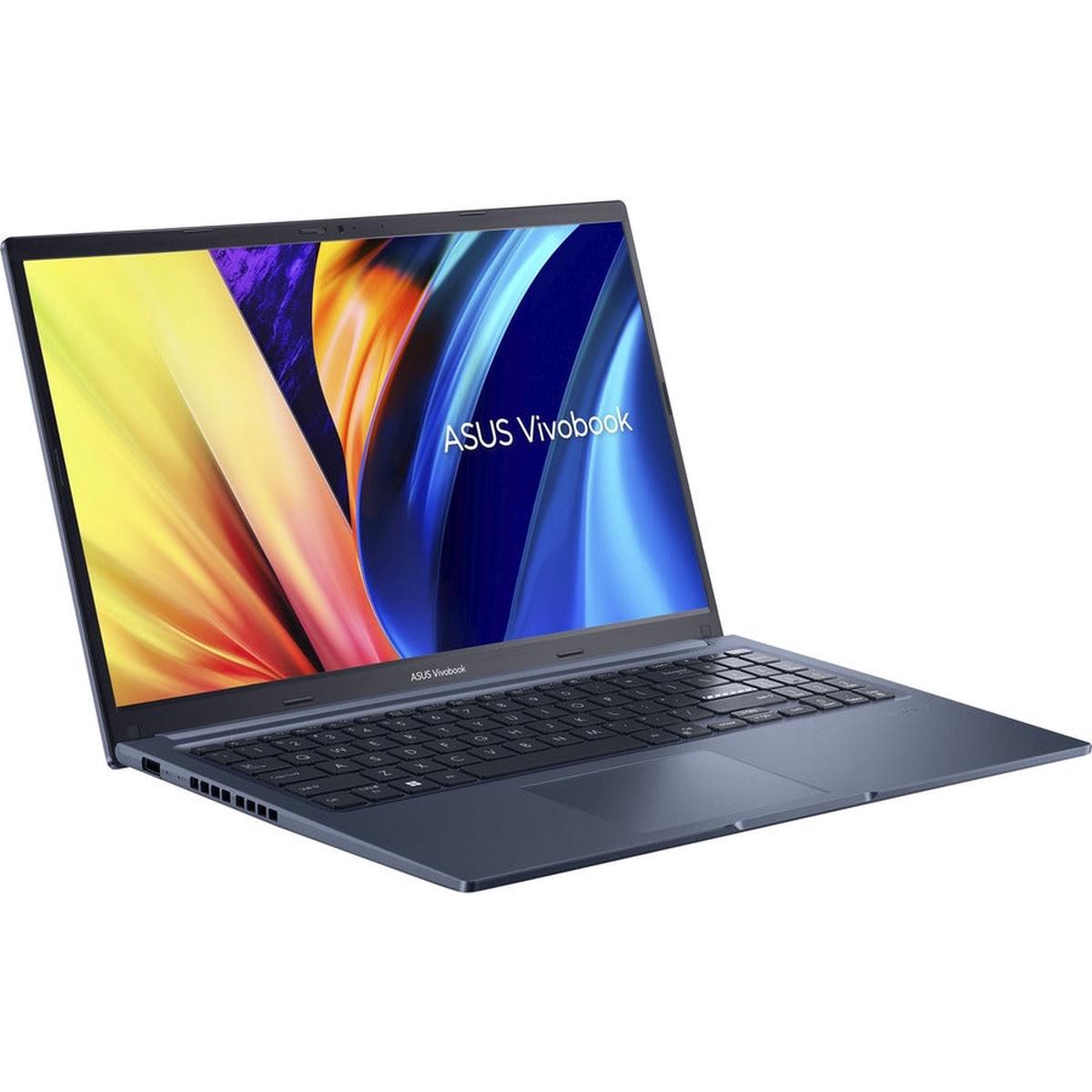 Asus VivoBook 15 F1502 F1502ZA-DS72 15.6" Notebook - Full HD - 1920 x 1080 - Intel Core i7 12th Gen i7-1260P Dodeca-core (12 Core) 2.10 GHz - 8 GB Total RAM - 8 GB On-board Memory - 512 GB SSD - Quiet